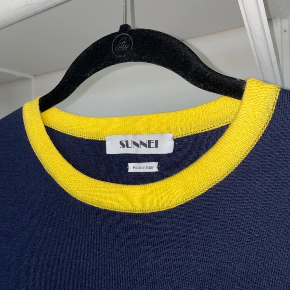 Sunnei color block knit t-shirt - Picture 2 of 6